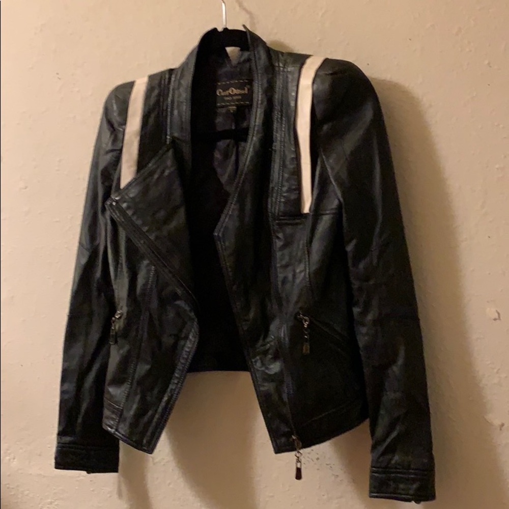 Lamb leather jacket